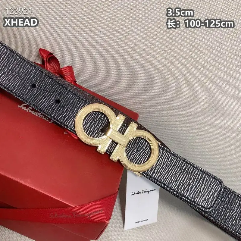 Ferragamo belt 35mmX100-125cm 8L37